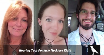 Wearing Your Pentacle Necklace Right